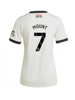 Manchester United Mason Mount #7 Ausweichtrikot für Frauen 2024-25 Kurzarm